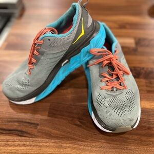 HOKA One One shoes size 8 in used condition